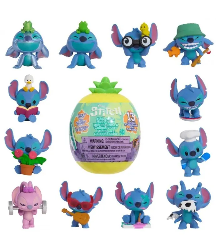 Mini-figurina Engros ascunsa in capsula, Hobby S1 - Disney Stitch