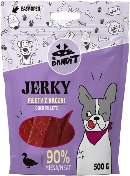 Mr. Bandit Jerky, Rata, 500 g