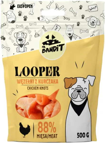 Mr. Bandit Looper, Pui, 500 g