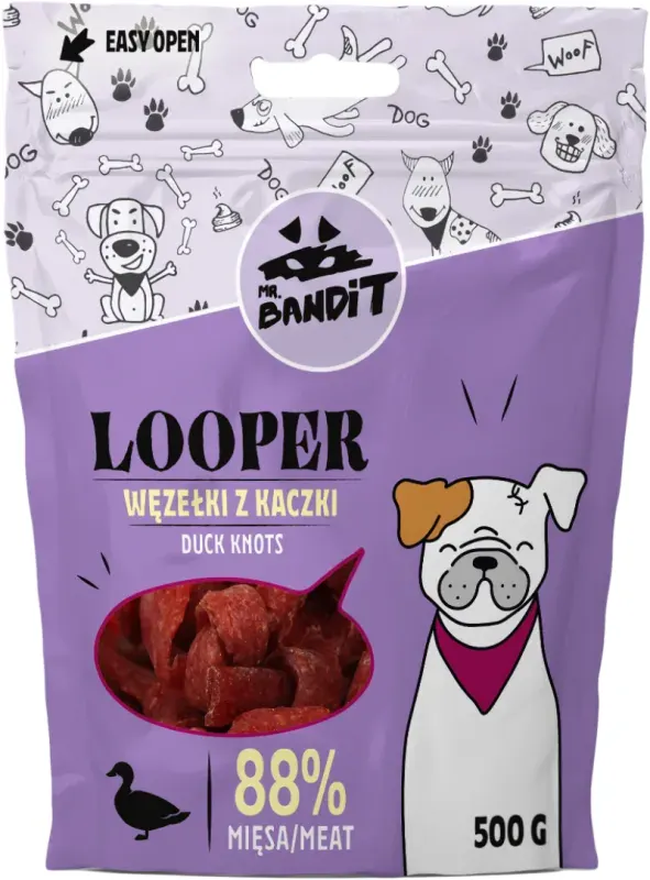 Mr. Bandit Looper, Rata, 500 g