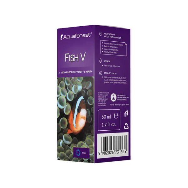 Multivitamine Aquaforest Fish V 50ml