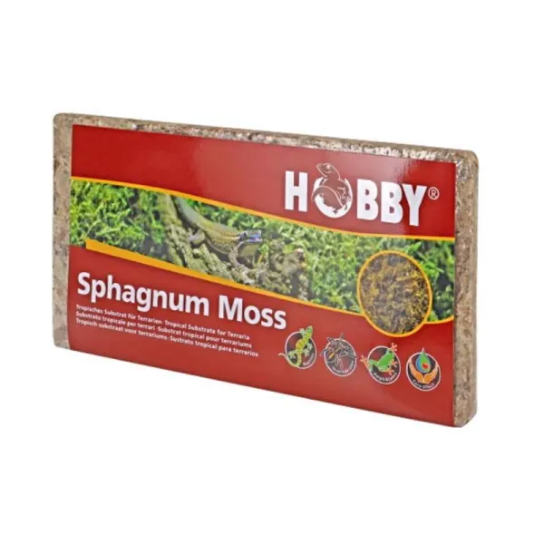 Muschi terariu Sphagnum Moss Hobby 100g 4.5 litri