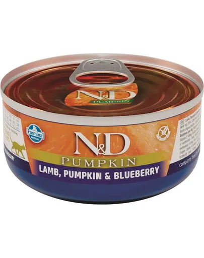N&amp;D Cat lamb &amp; pumpkin &amp; blueberry 80 g