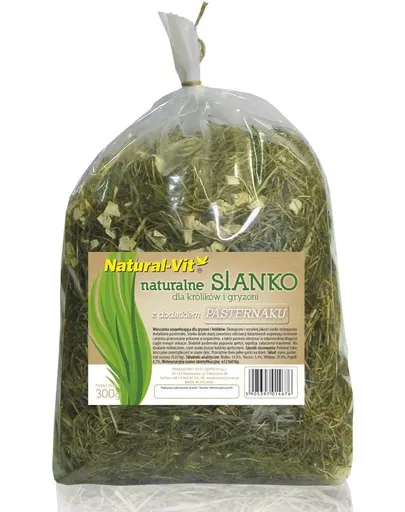 NATURAL-VIT Fân pentru rozătoare cu păstârnac 300 g