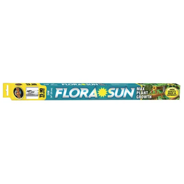 Neon acvariu T5 HO Zoo Med Flora Sun Fluorescent 24W