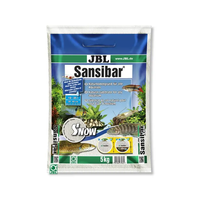 Nisip acvariu JBL Sansibar SNOW 10kg