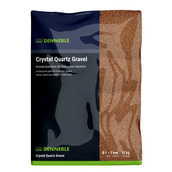Nisip Dennerle Crystal Quartz Gravel light brown 10kg