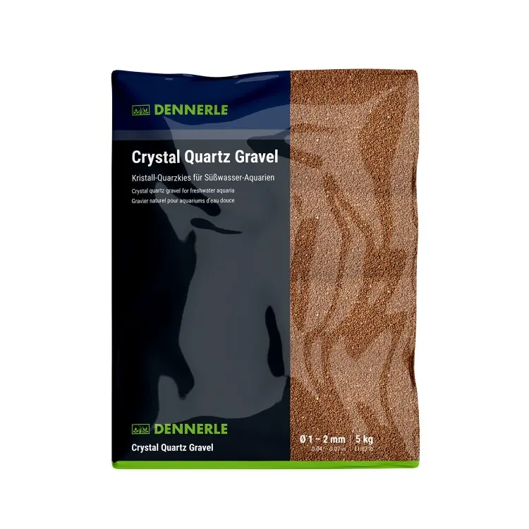 Nisip Dennerle Crystal Quartz Gravel light brown 5kg
