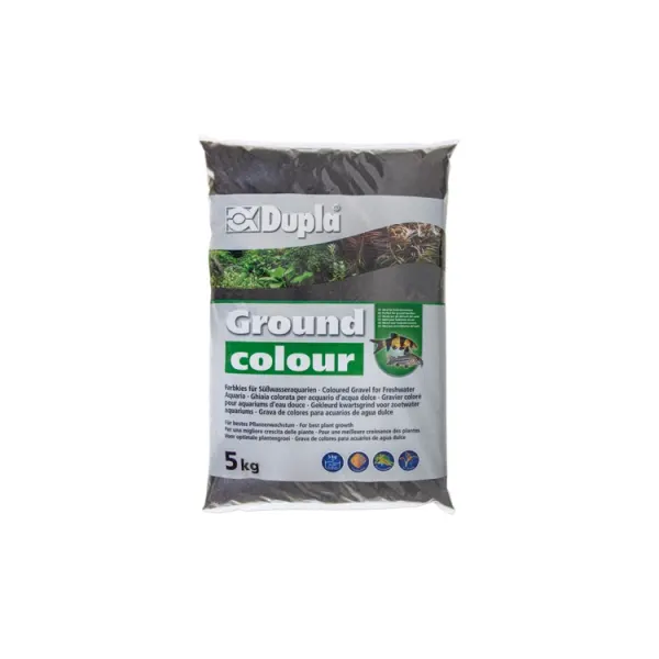 Nisip Dupla Ground colour Black Star 0,5-1,4mm 5kg