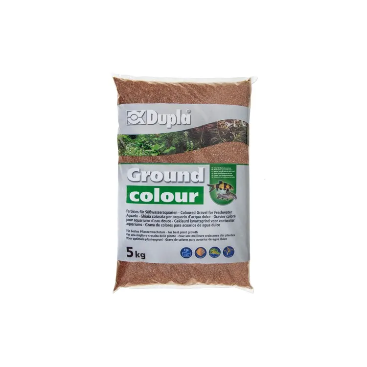 Nisip Dupla Ground colour Brown Earth 1-2mm 5kg