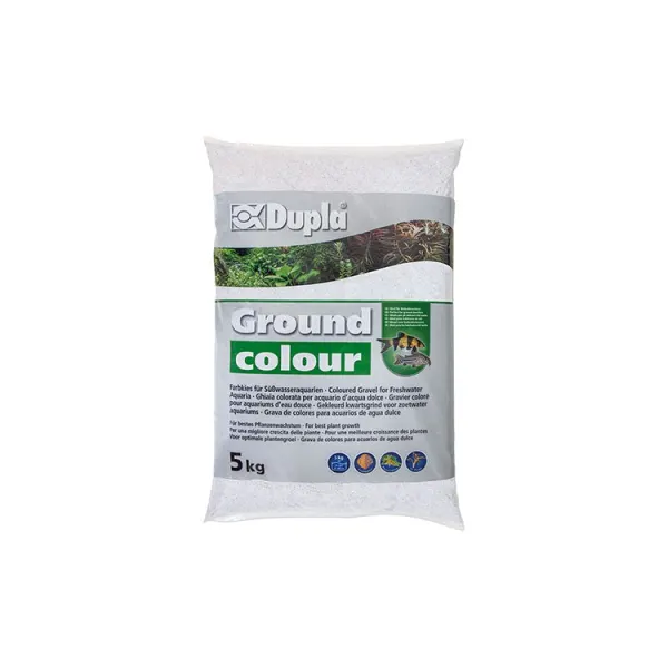 Nisip Dupla Ground colour Snow White 1-2mm 5kg