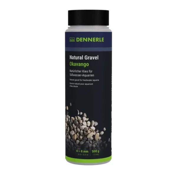 Nisip natural Dennerle Natural Gravel Okavango 4-8mm 500g