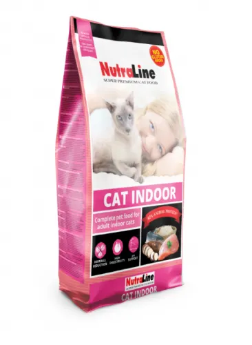 Nutraline Cat Indoor - 10-kg