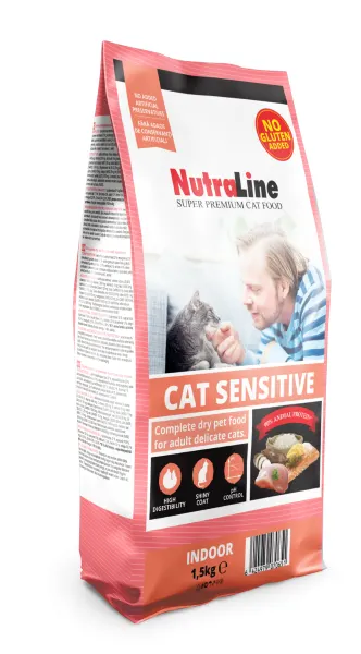Nutraline Cat Sensitive  K - 400-g,nutraline