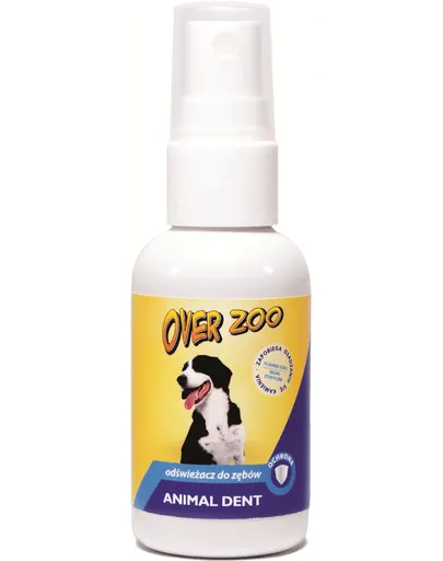 OVER ZOO Solutie pentru curatat dintii la carnivore 50 ml