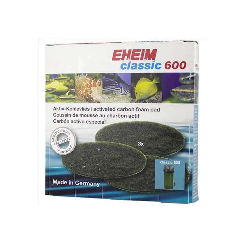 Pad-uri carbune filtru Eheim Classic 600 (2217) 3buc