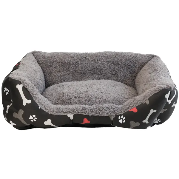 Patut negru & oscioare 54 x 39 x 9 cm