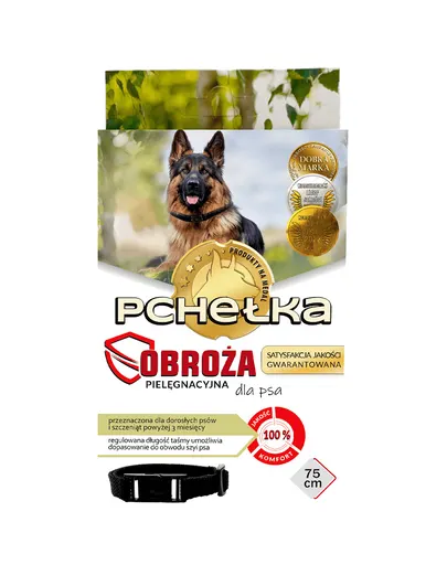 PCHEŁKA Zgarda caini cu ulei esential M-L 75cm
