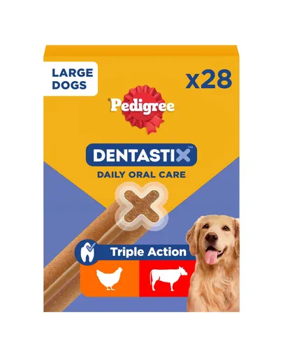 PEDIGREE DentaStix (rase mari) recompense dentare caini 28 buc