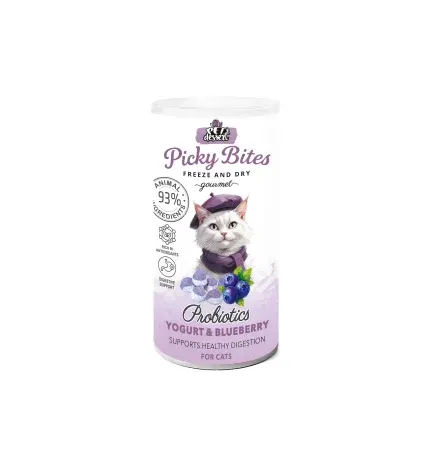 Pet, s Dessert Recompense Picky Bites Probiotics cu Iaurt si Afine
