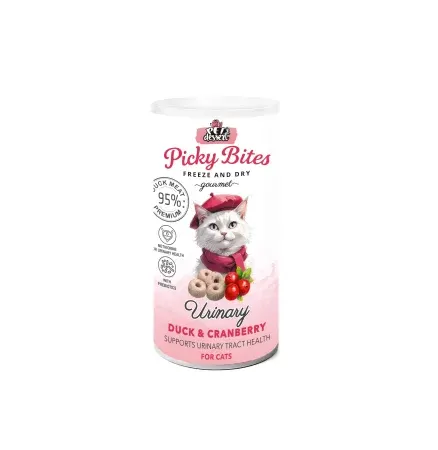 Pet, s Dessert Recompense Picky Bites Urinary cu Rata si Merisoare