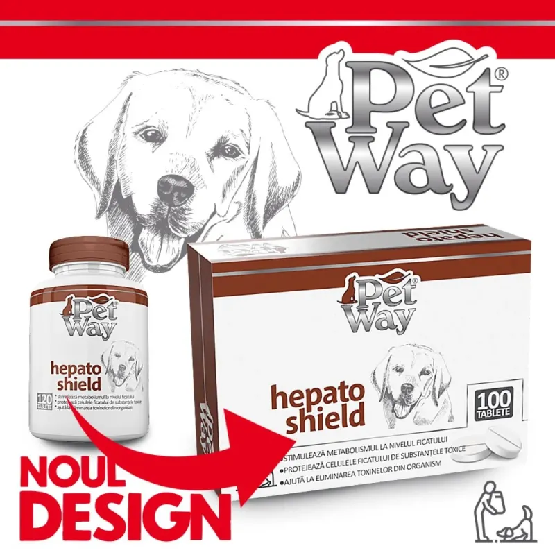 PetWay Hepato Shield, 100 tablete