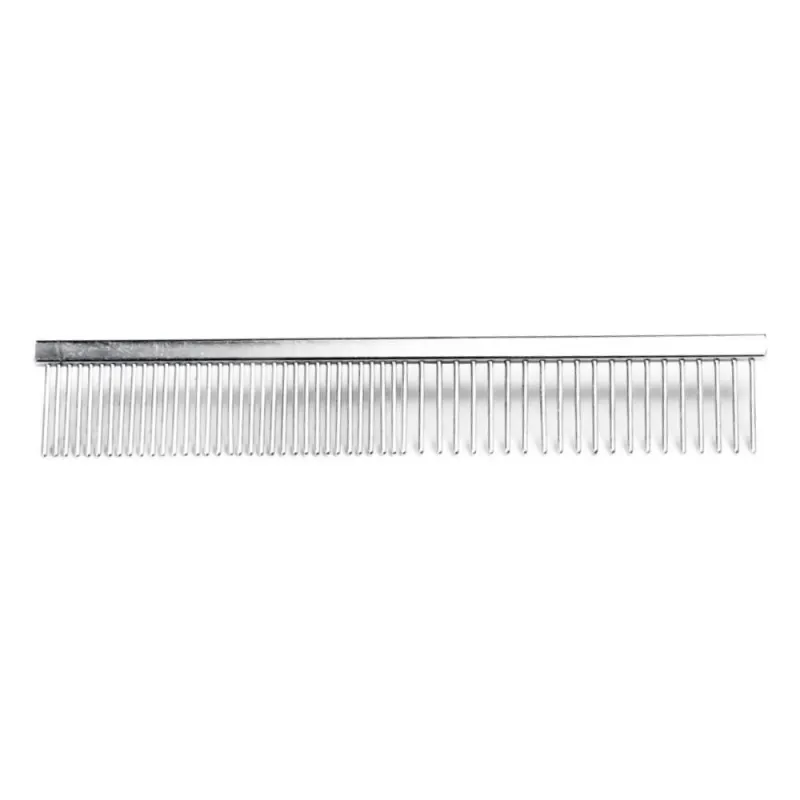 Pieptan metalic combinat 12 cm
