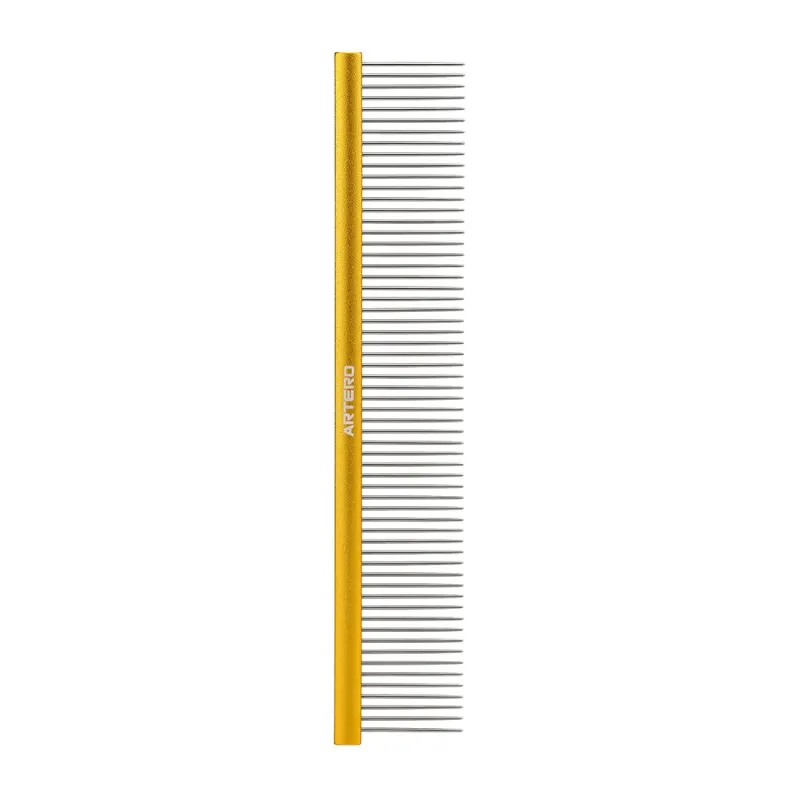 Pieptene profesional ARTERO Gold 25 cm cu pini lungi