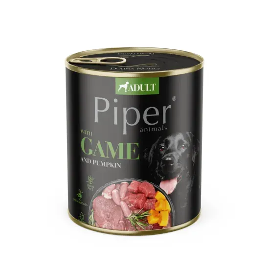 Piper Adult Dog, Vanat Si Dovleac, 800 g