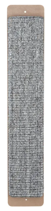 Placa de Zgariat cu Sisal, Lemn Gri 11 x 56 cm