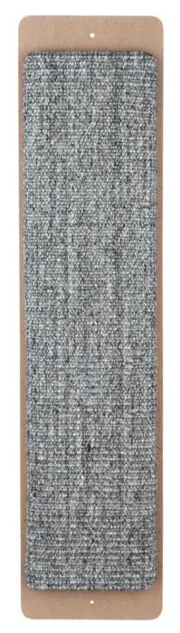 Placa de Zgariat cu Sisal, Lemn Gri 17 x 70 cm