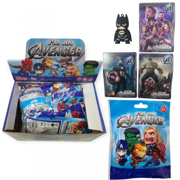 Plicuri Supriză „I’m an Avenger” – Figurine și Cartonașe Colecționabile,En-gros