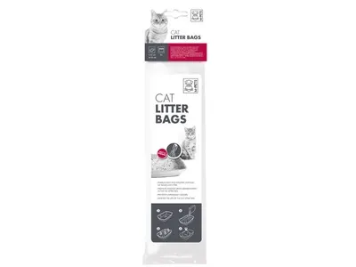 Pungi igienice pentru pisici M-PETS, 45x55 cm - 5 buc