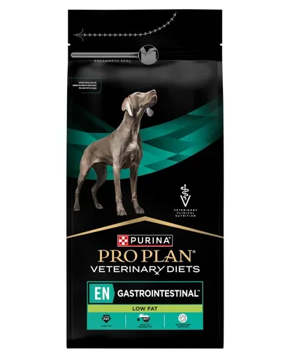 PURINA PRO PLAN Veterinary Diets Canine EN Gastrointestinal Low Fat 1,3 kg dietă veterinară pentru câini