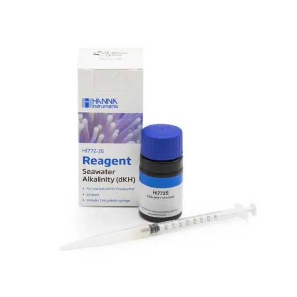 Reactiv alcalinitate Kh Hanna Alkalinitate  dKH (25 teste)