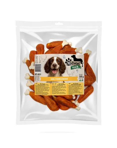 Recompense câini pulpă de pui MR. PRETZEL 500 g