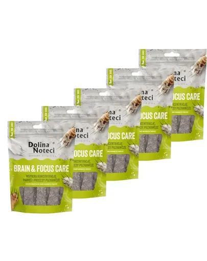 Recompense cognitive câini DOLINA NOTECI Smart Chews 5x100 g memorie și concentrare