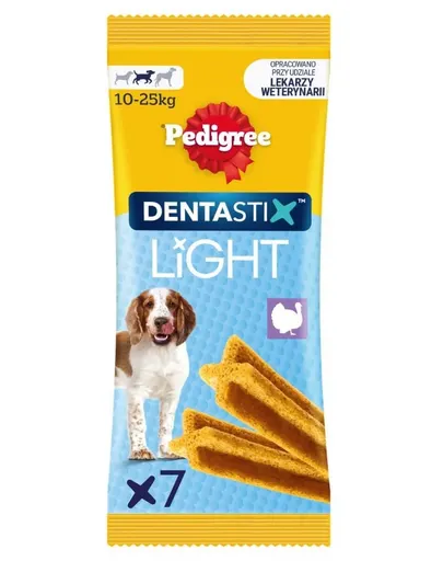 Recompense dentare câini talie medie PEDIGREE Dentastix Light M 7 buc
