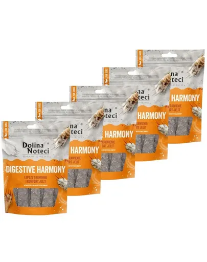 Recompense digestive câini cu prebiotice DOLINA NOTECI Smart Chews 5x100 g