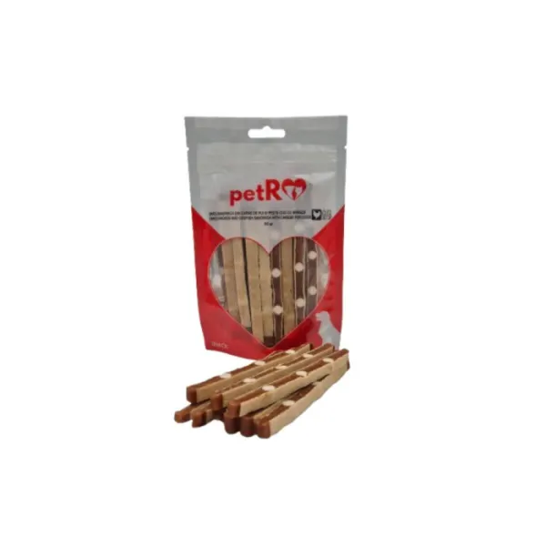 Recompense pentru caini Petro Sandwich cu pui , peste  branza 80 gr