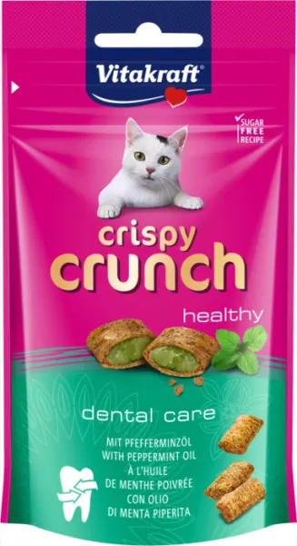 Recompense pisica Vitakraft Crispy Crunch Dental 60 g