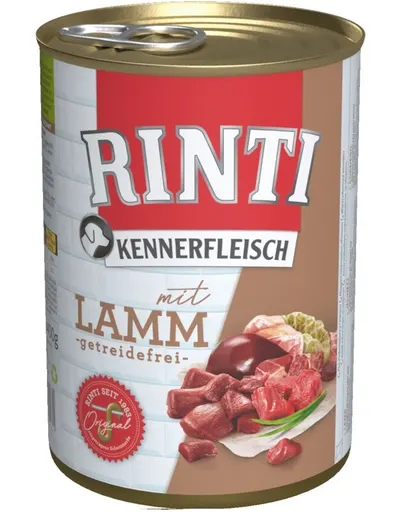 RINTI Kennerfleisch Hrana umeda pentru caini, cu miel 800 gr