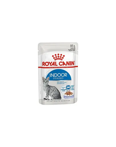 ROYAL CANIN Indoor Sterilised în aspic 12 x 85 g