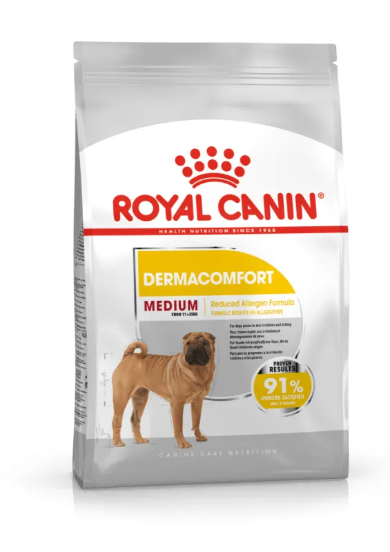 Royal Canin Medium Dermacomfort - 12-kg