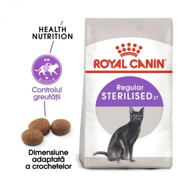 Royal Canin Pisici Sterilised 37, 2 Kg
