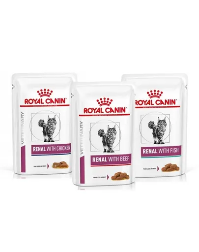 ROYAL CANIN Renal Feline Mix de arome 36 x 85 g