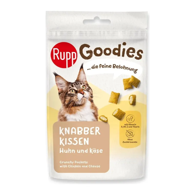 Rupp Goodies Cat Pernute Umplute cu Pui si Branza 50 Gr