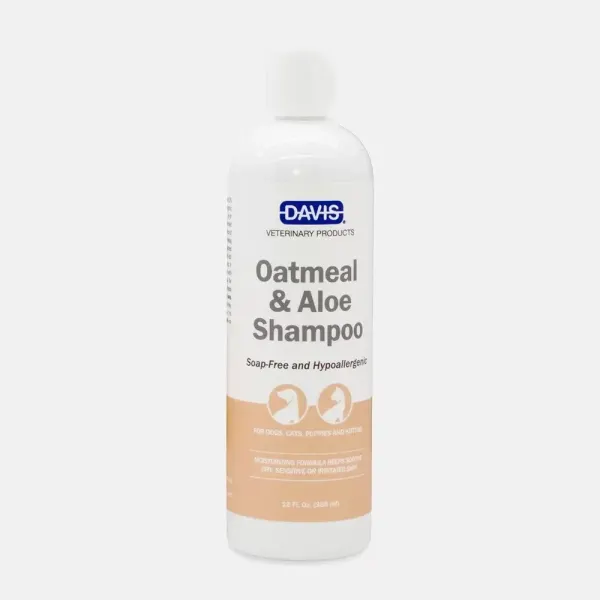 Sampon cu ovaz coloidal si aloe, Davis, 355 ml