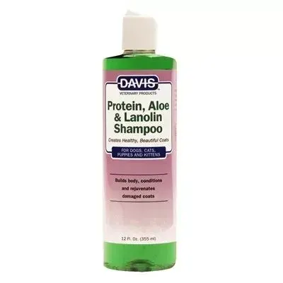 Sampon cu proteine, aloe si lanolina, Davis, 355 ml