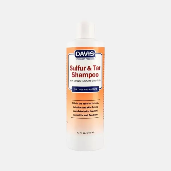 Sampon cu sulf si gudron, Davis, 355 ml